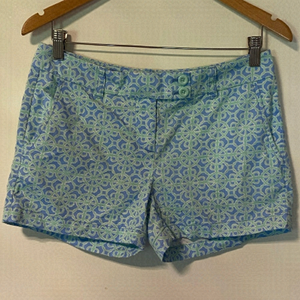 NWOT Vineyard Vines Women's Chino Shorts Size 2 Blue Short Mid Rise
